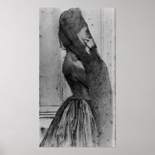 Der Schleier von Fernand Khnopff Poster (Vorne)
