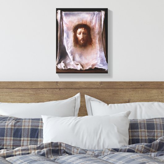 Der Schleier von Veronica durch Domenico Fetti Leinwanddruck (Insitu (Schlafzimmer))