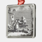 Der Schleifer Silbernes Ornament (Links)