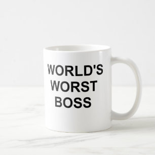 Der schlimmste Boss der Welt Kaffeetasse