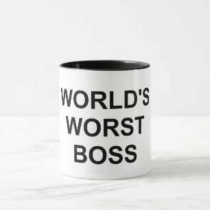 Der schlimmste Boss der Welt Tasse