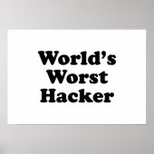 Der schlimmste Hacker der Welt Poster (Vorne)