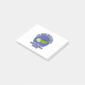 Der schlimmste Tag der Fischerei Post-it Klebezettel (angewinkelt)