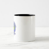 Der schlimmste Tag der Fischerei Zweifarbige Tasse (Mittel)
