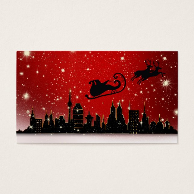 Der Schlitten des Weihnachtsmanns (Vorderseite)