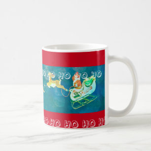 Der Schlitten des Weihnachtsmanns Kaffeetasse
