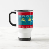 Der Schlitten des Weihnachtsmanns Reisebecher (Links)