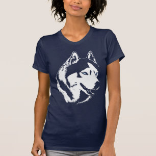 Der Schlitten-Hundeheisere Shirt-Geschenke der T-Shirt