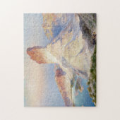 Der Schlossfelsen, der grüne Fluss, Wyoming von Mo Puzzle (Vertikal)