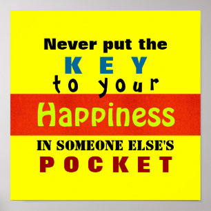 DER SCHLÜSSEL ~ 12x12 Poster (Leinwand-Optionen)