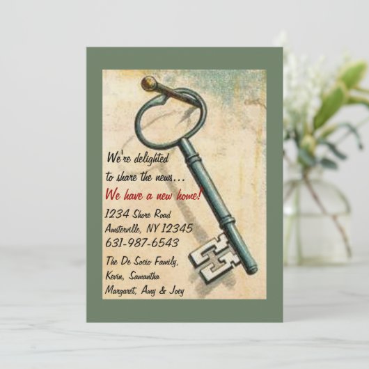 Der Schlüssel - bewegende Ankündigung (Stehend Vorderseite)