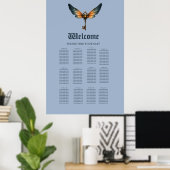 Der Schlüssel der Ewigkeit – Steampunk-Flügel Poster (Heimbüro)