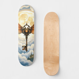 Der Schlüssel der Ewigkeit – Steampunk Flügel Skateboard