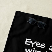 Der Schlüssel ist Kaffee Strandtuch (Beispiel)