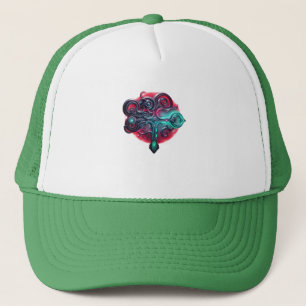 Der Schlüssel   – Symbol der Macht & Verbindung Truckerkappe