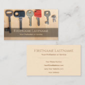 Der Schlüssel zu Ihrem Erfolg in Schlüsselsperren Visitenkarte (Vorne/Hinten)