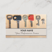 Der Schlüssel zu Ihrem Erfolg - Visitenkarte (Vorderseite)