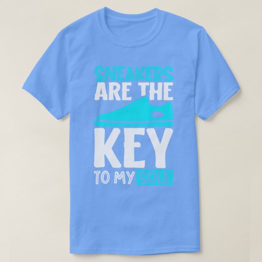 Der Schlüssel zu meinem Sneaker Collector T-Shirt (Design vorne)