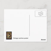 Der Schlüssel zum Sieg; Essen Sie weniger Brot Postkarte (Rückseite)