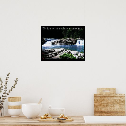 Der Schlüssel zum Wandel ~ Foto Inspiration Poster (Küche)