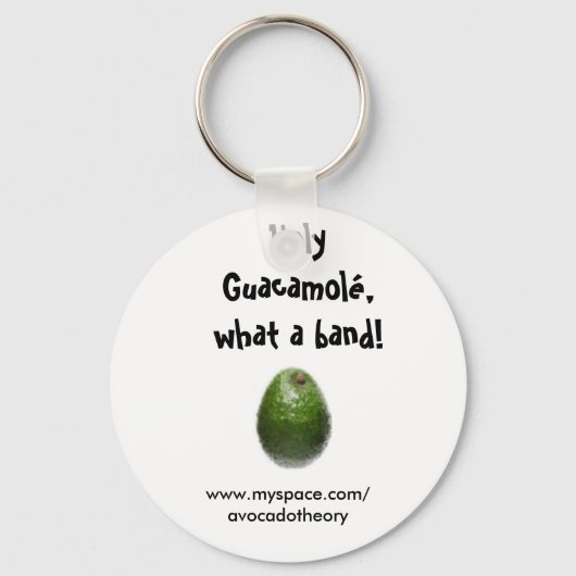 Der Schlüsselanhänger der Avocado-Theorie (Vorderseite)