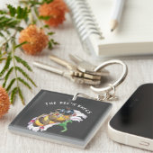 Der Schlüsselanhänger der Biene (Vorderseite rechts)