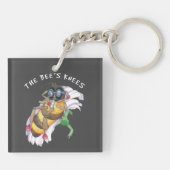 Der Schlüsselanhänger der Biene (Rückseite)