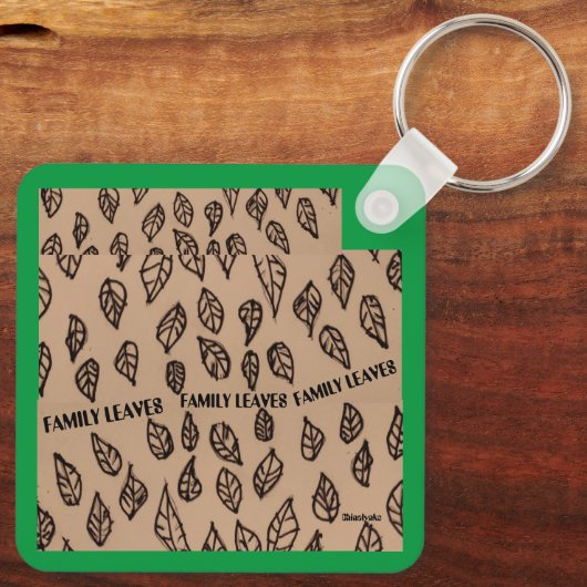 DER SCHLÜSSELANHÄNGER DER FAMILIE (Rückseite)