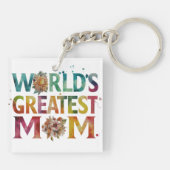 Der Schlüsselanhänger der größten Mama der Welt (Rückseite)