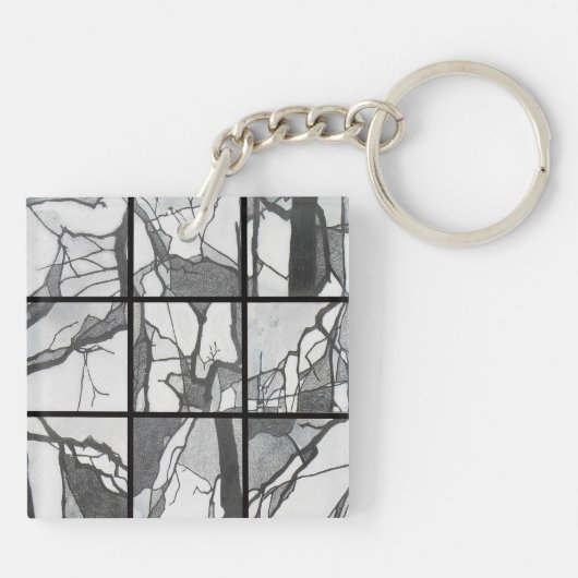 Der Schlüsselanhänger der Zweigstelle (Rückseite)