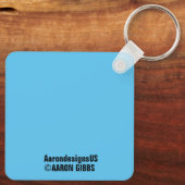 Der Schlüsselanhänger für den Knopf "Kitty Bunch S (Rückseite)