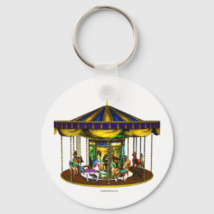Der Schlüsselanhänger Golden Carousel