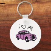 Der Schlüsselanhänger "I Liebe my Car"! (Vorderseite)