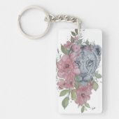 Der Schlüsselanhänger Lioness Acrylic (beidseitig) (Vorderseite)