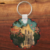 Der Schlüsselanhänger von Alamo Vintag Texas (Vorderseite)