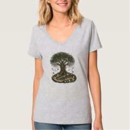 Der Schlüsselbaum des Überflusses - Symbolische Fa T-Shirt