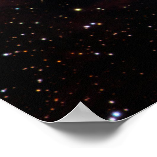 Der Schlüssellochnebel Poster (Ecke)