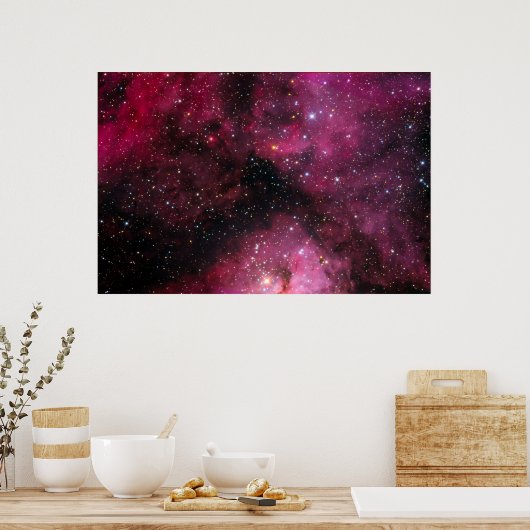 Der Schlüssellochnebel Poster (Küche)