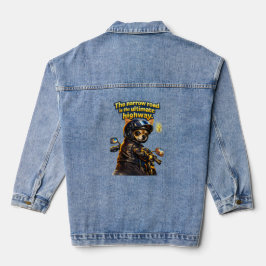 Der schmale Weg - Christlich Jeansjacke