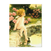 Der Schmetterling (c. 1920) Bessie Pease Gutmann