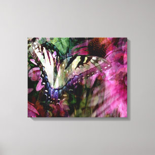 Der Schmetterling Leinwanddruck