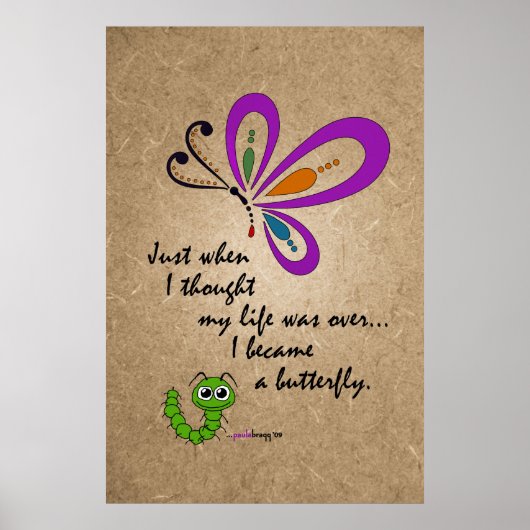 Der Schmetterling: Neubeginn Poster (Vorne)
