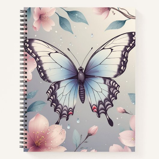 Der Schmetterling Notizblock (Vorderseite)
