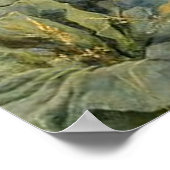 Der Schmetterling Poster (Ecke)