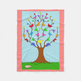 Der Schmetterlingsbaum Fleecedecke