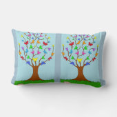 Der Schmetterlingsbaum Lendenkissen (Rückseite)