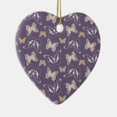 Der Schmetterlingsflug Keramikornament (Rechts)