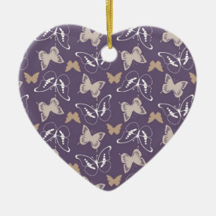 Der Schmetterlingsflug Keramikornament