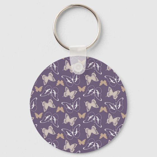 Der Schmetterlingsflug Schlüsselanhänger (Vorderseite)
