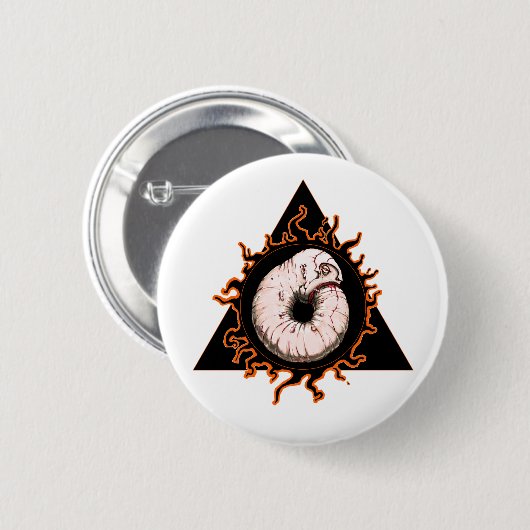 Der schmuddelige Auftrag von GROT Button (Vorne & Hinten)